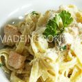 Tagliatelles au saumon 