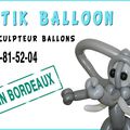 FANTASTIQUE SCULPTEUR SUR BALLONS À BORDEAUX