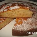 Gateau aux pommmes et fleur d'oranger