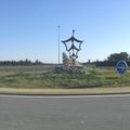 Rond-point à Uchaux