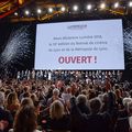 Festival Lumière 2018 Cérémonie d'Ouverture : quand la Halle Tony Garnier chante " j'ai dix ans"!! 