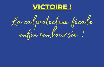 La calprotectine fécale enfin remboursée !