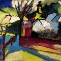 Wassily Kandinsky (1866-1944) - Herbstlandschaft mit Baum