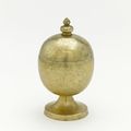Lidded container with birds and floral scrolls, mid-Tang dynasty, early 8th century