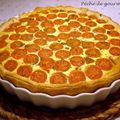 Tarte aux tomates cerises, chorizo et ricotta