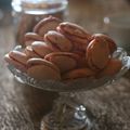 Macarons Roses aux groseilles