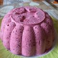 Mousse glacé aux cassis