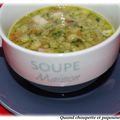 SOUPE DE HARICOTS BLANCS, JAMBON ET PERSILLADE