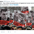 Des milliers de manifestants à Moscou après l'assassinat de Boris Nemtsov