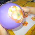 Fleurs fantastiques par la technique du smash balloon