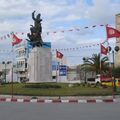 Rond-point à Moknine (Tunisie)
