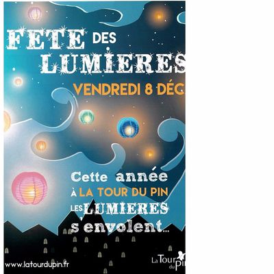 Fête des lumières et marché de Noël La Tour du Pin vendredi 8 décembre
