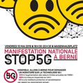 Manif en Suisse contre la 5G le 10 mai