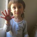 les bonheurs simples : avoir les mains pleines de craie