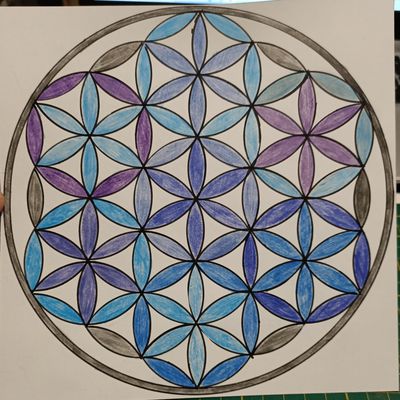 Mandalas et coloriages