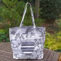 Sac cabas en toile de coton épais joli imprimé