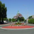 Rond-point à Montreuil-Juigné