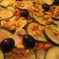 Cuisine du placard : Tarte tomates, courgettes, pignons