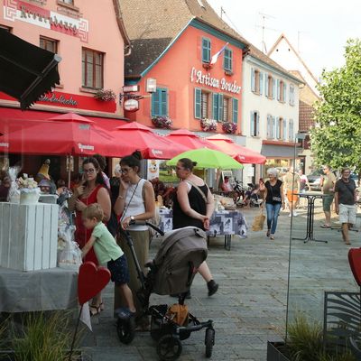 Le marché Terroir et traditions est de retour tous les jeudis de l’été à Villé 