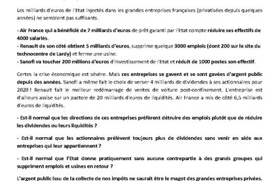 RENAULT:  Suppressions d’emplois et d’activités à Lardy !