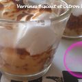 Verrines Biscuits et Citron Meringués ( au Thermomix )