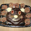 Gâteau ourson au chocolat