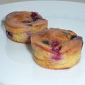  mini clafoutis aux fruits rouges