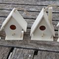 Des maisons d'oiseaux personnalisées