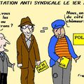 Manifestation anti syndicale du 1er mai