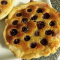 Amandines aux raisins frais noirs