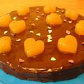 Fondant à l'orange et au chocolat