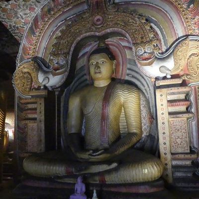 Voyage au Sri Lanka - Dambulla et la visite des grottes bouddhistes