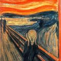 Le célèbre cri de Munch, cliquez sur le dessin...