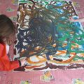 Atelier d'art plastique du 20 mars avec les enfants