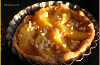 tartelette aux nectarines