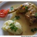 POULET A LA CREME ET AUX NOISETTES