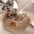 Tuto crochet unSac Baguette / Sac banane au crochet 