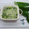 Gratin de purée à l'ail des ours