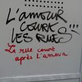 L'amour court les rues ...