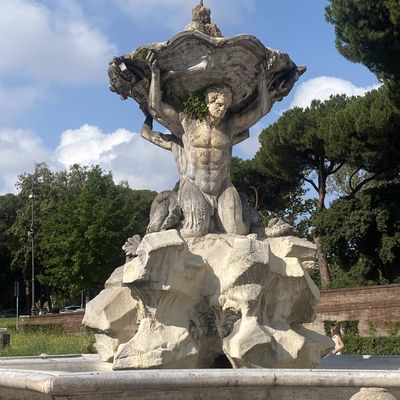 Les fontaines de Rome racontent (34/52). Rione Ripa (XII a) – La fontaine des Tritons – Piazza Bocca della Verità.