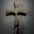 Bronze 'Cross' Scepter Head, Yuan dynasty