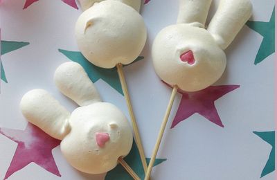 Un goûter chez les SYLVANIAN Families – Les sucettes meringues lapin