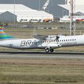 Aéroport: Toulouse-Blagnac(TLS-LFBO): Braathens Regional Airlines: ATR 72-600 (ATR 72-212A): SE-BRA: F-WWEN: MSN:1354.