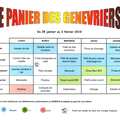 Ecole de Castillon de St-Martory : MENUS CANTINE