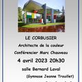 Le Corbusier, architecte de la couleur : conférence histoire de l'art