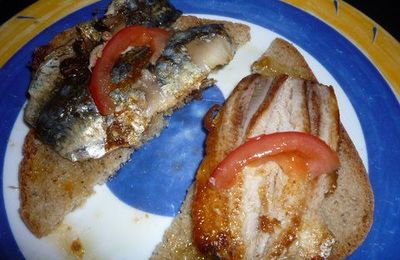 Tapas de sardines!