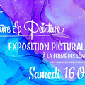 CHARLENE RONJAT - NATURE & PEINTURE - EXPOSITION PICTURALE CE SAMEDI 16 OCTOBRE 2021 : A VOIR !