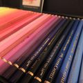 mes crayons de couleur (d'amour), des polychromos de chez Faber Castell