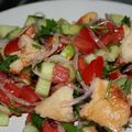 Salade façon Fatouche ou je plonge dans le blog des cop's !