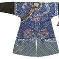  Kesi-woven dragon robes & a lady's kesi-woven silk vest